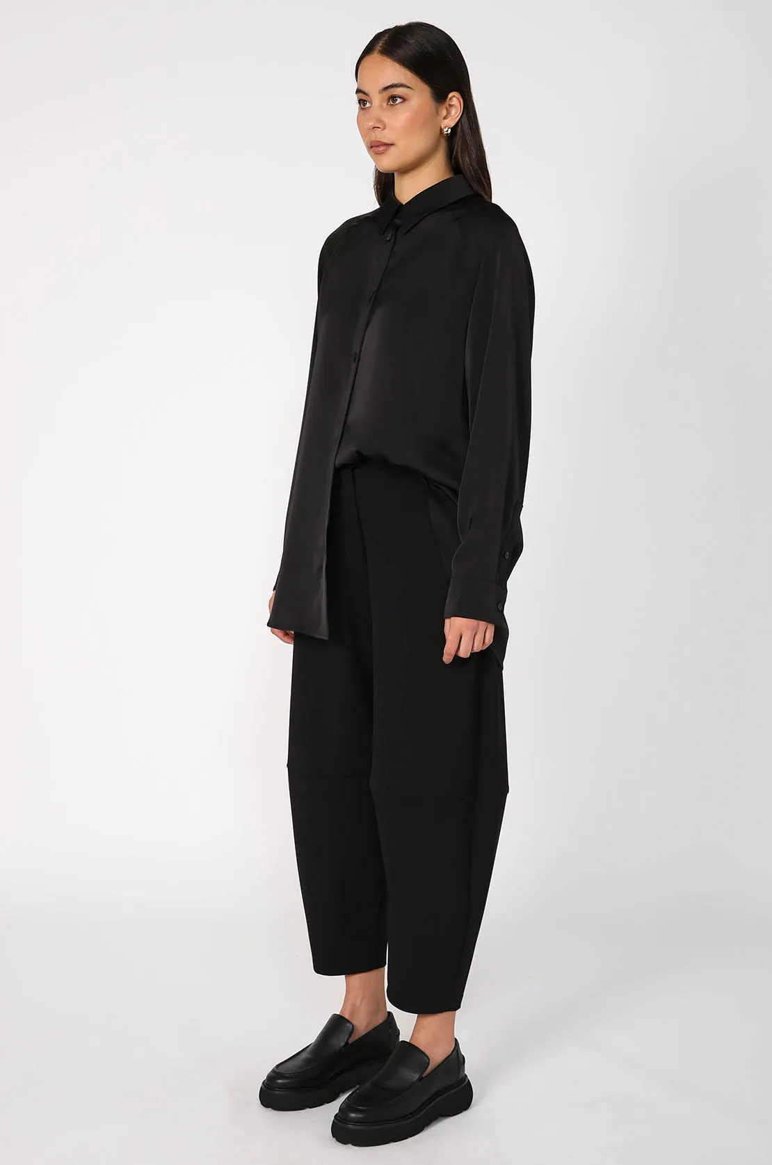 ahead tailored pant / black