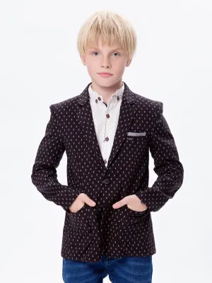 Boy's Black Blazers - BTB-TB16-4353