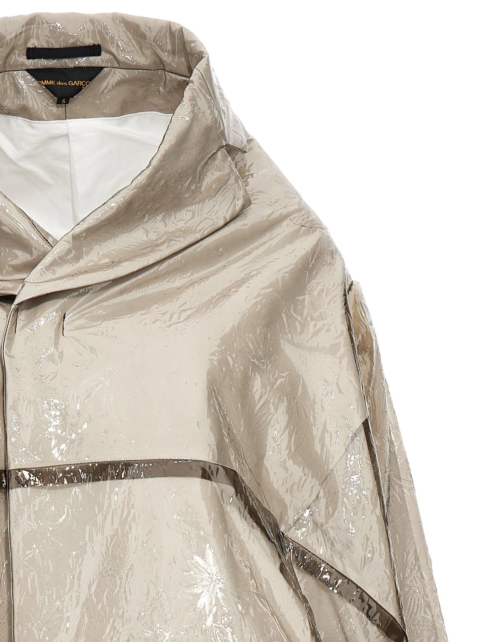 Comme Des Garcons Oversize Texture Trench Coat