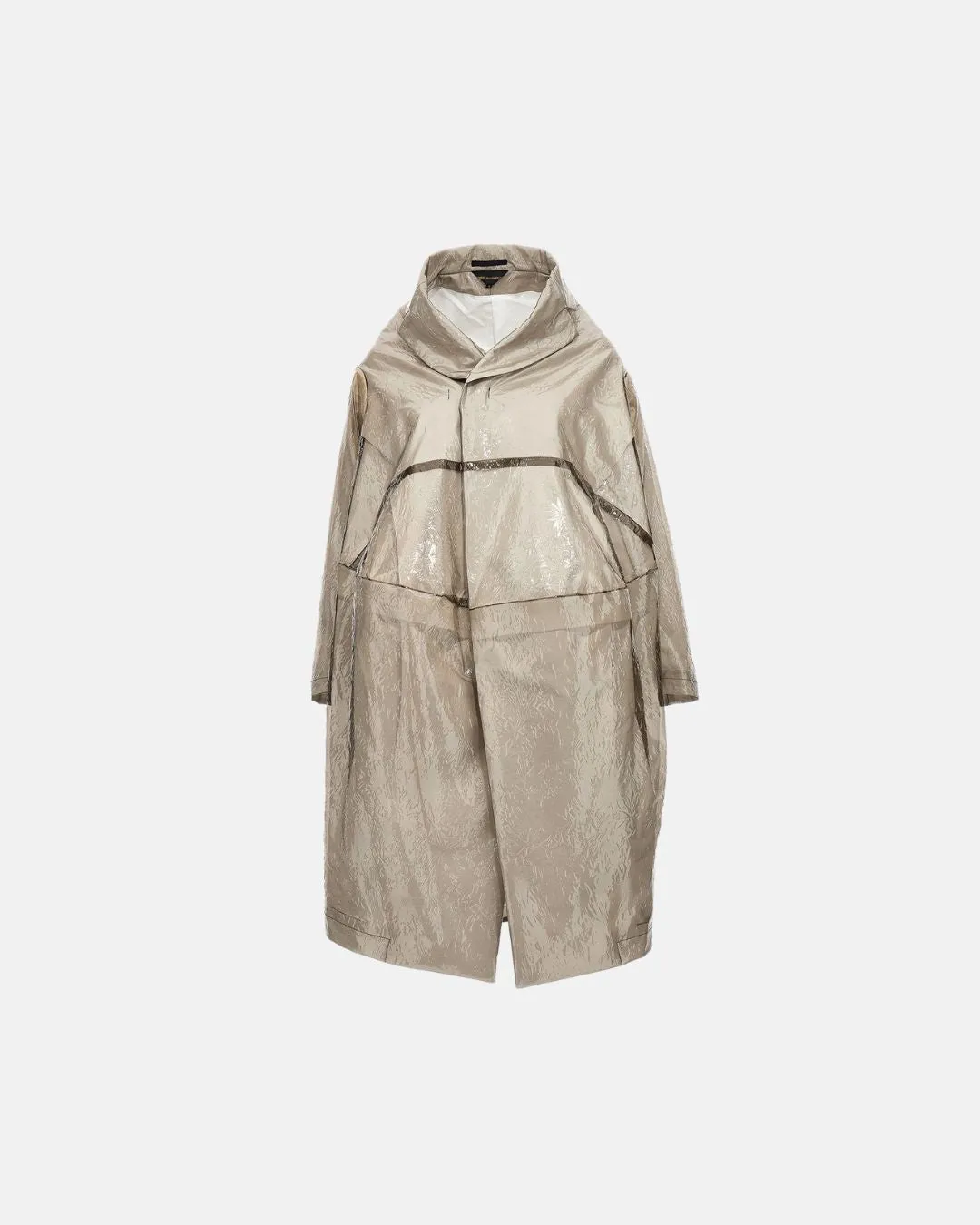 Comme Des Garcons Oversize Texture Trench Coat