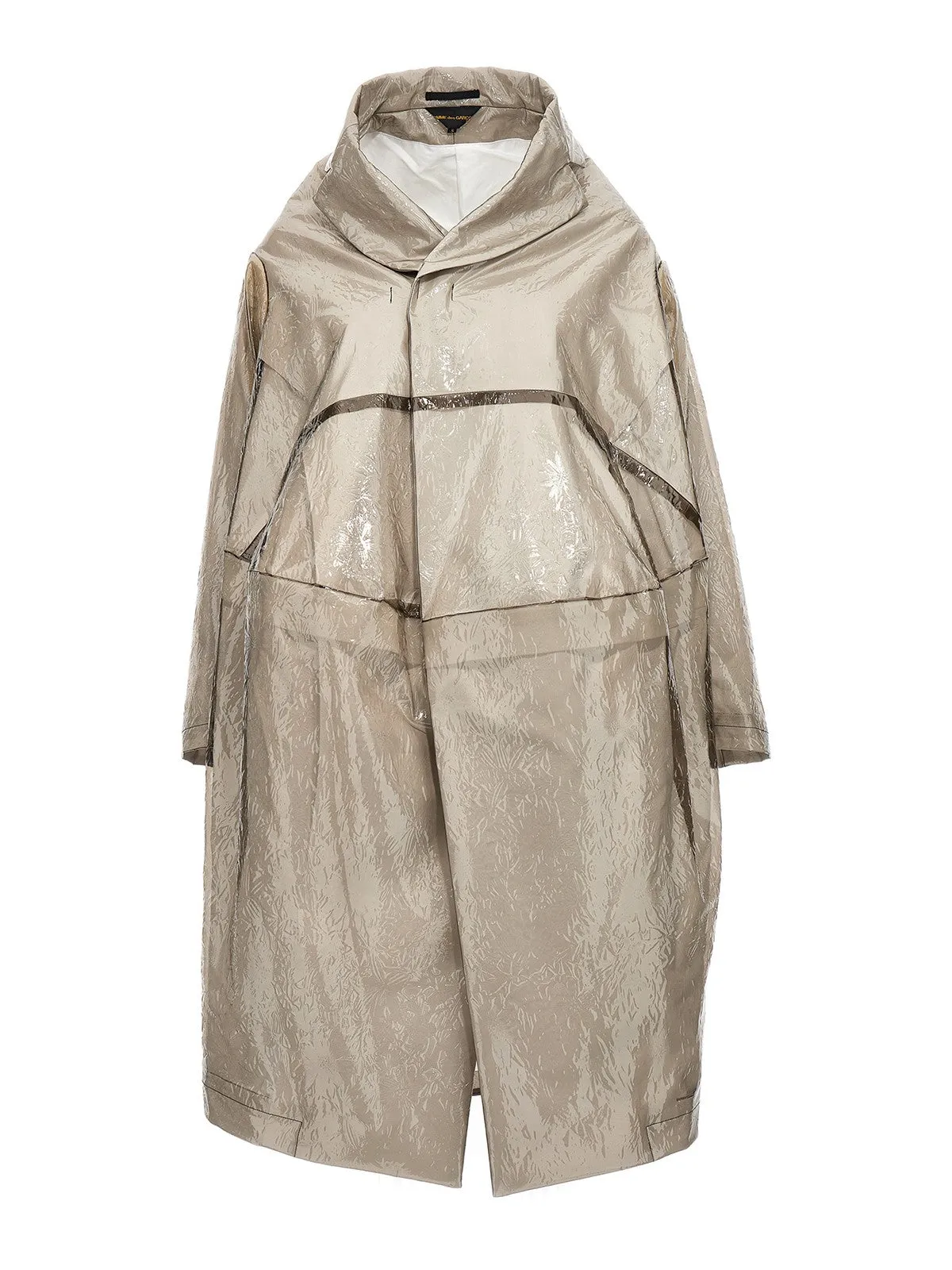 Comme Des Garcons Oversize Texture Trench Coat