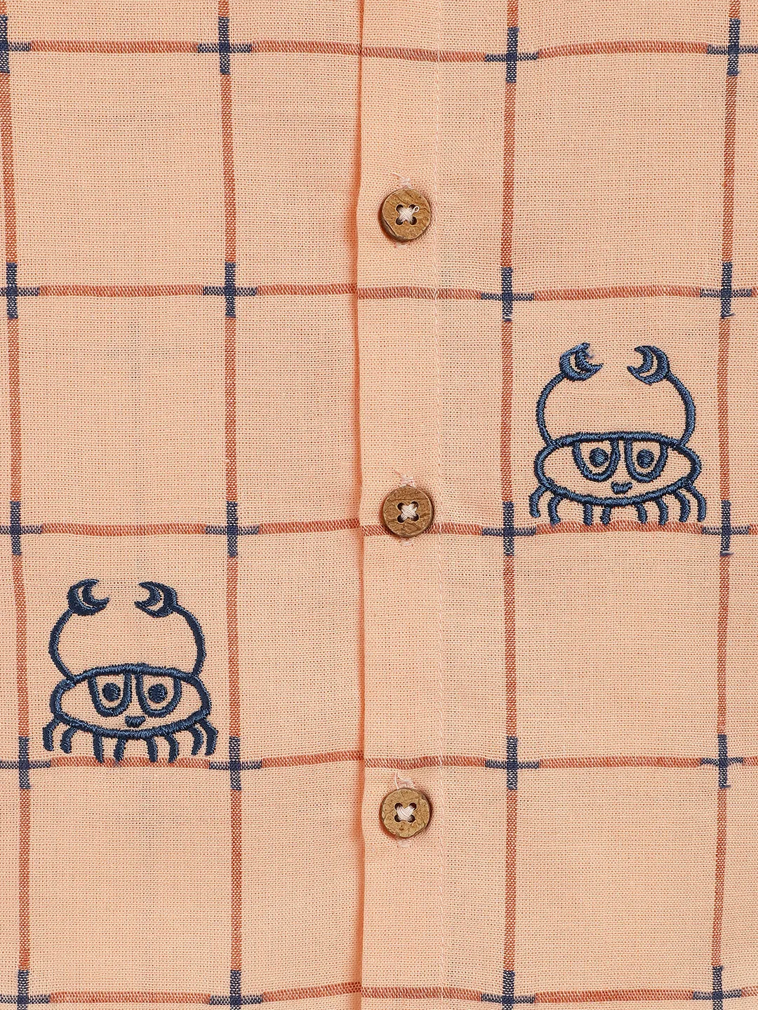 Crab-tastic Shirt - Peach