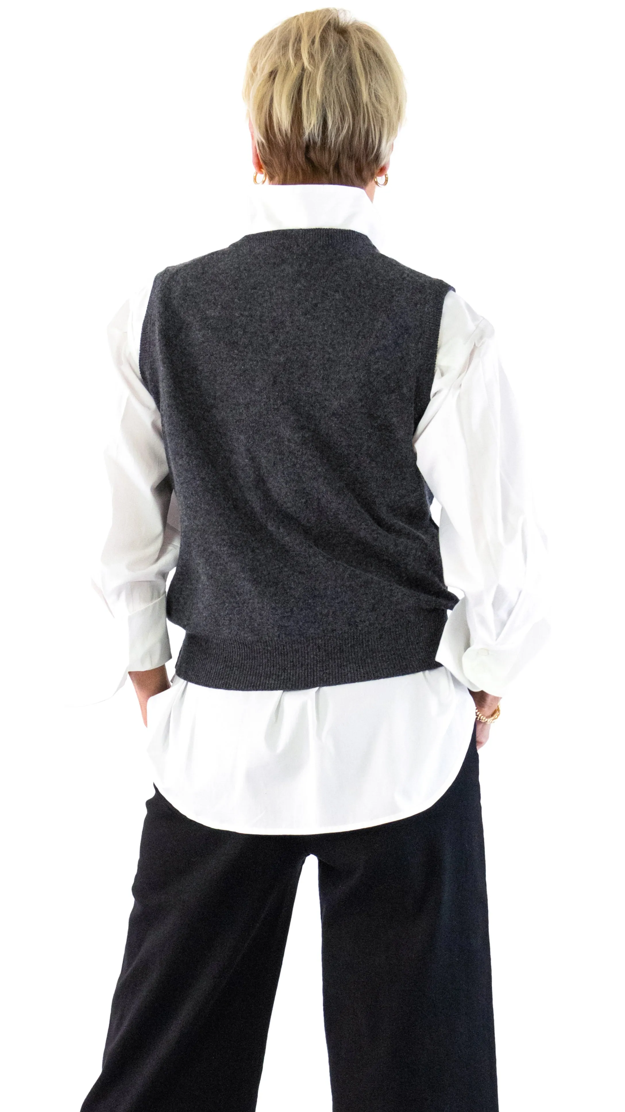 Crewneck Pullover - Charcoal Grey