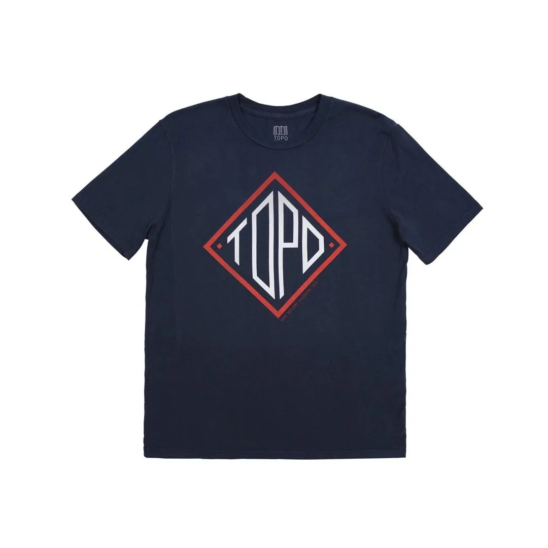 Diamond Tee (Navy)