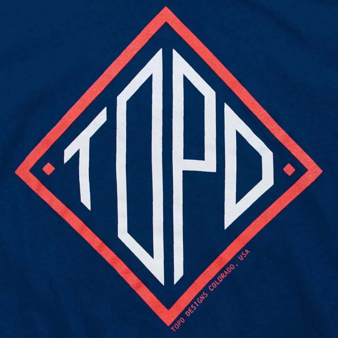 Diamond Tee (Navy)