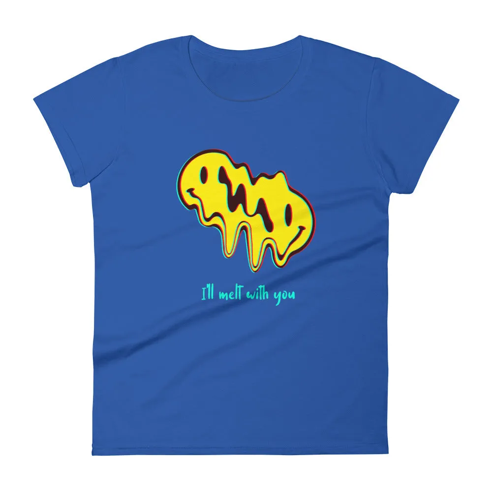 'I'll melt with you' women's short-sleeved shirt