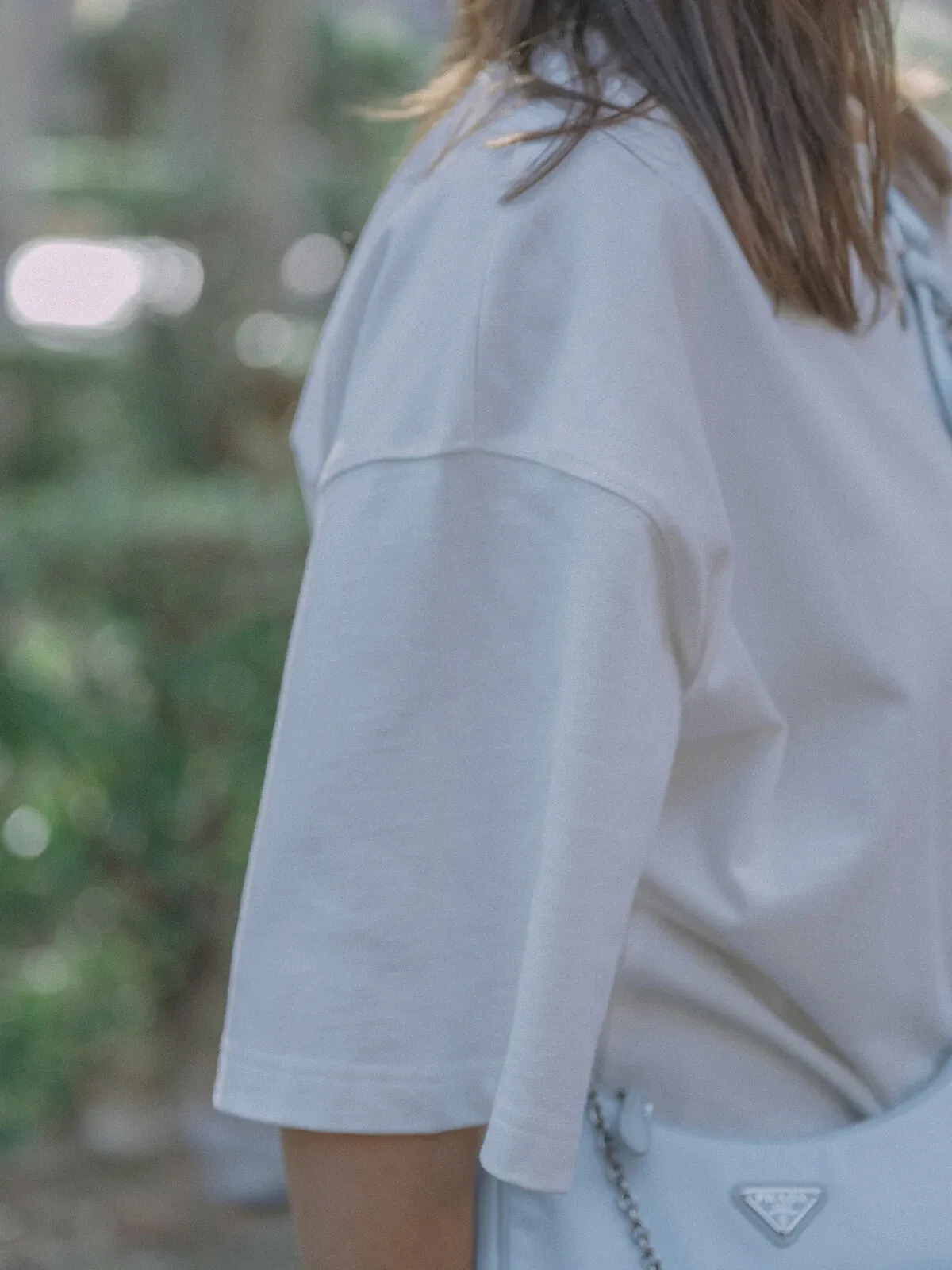 Les Soeurs - Tiara Tee - White