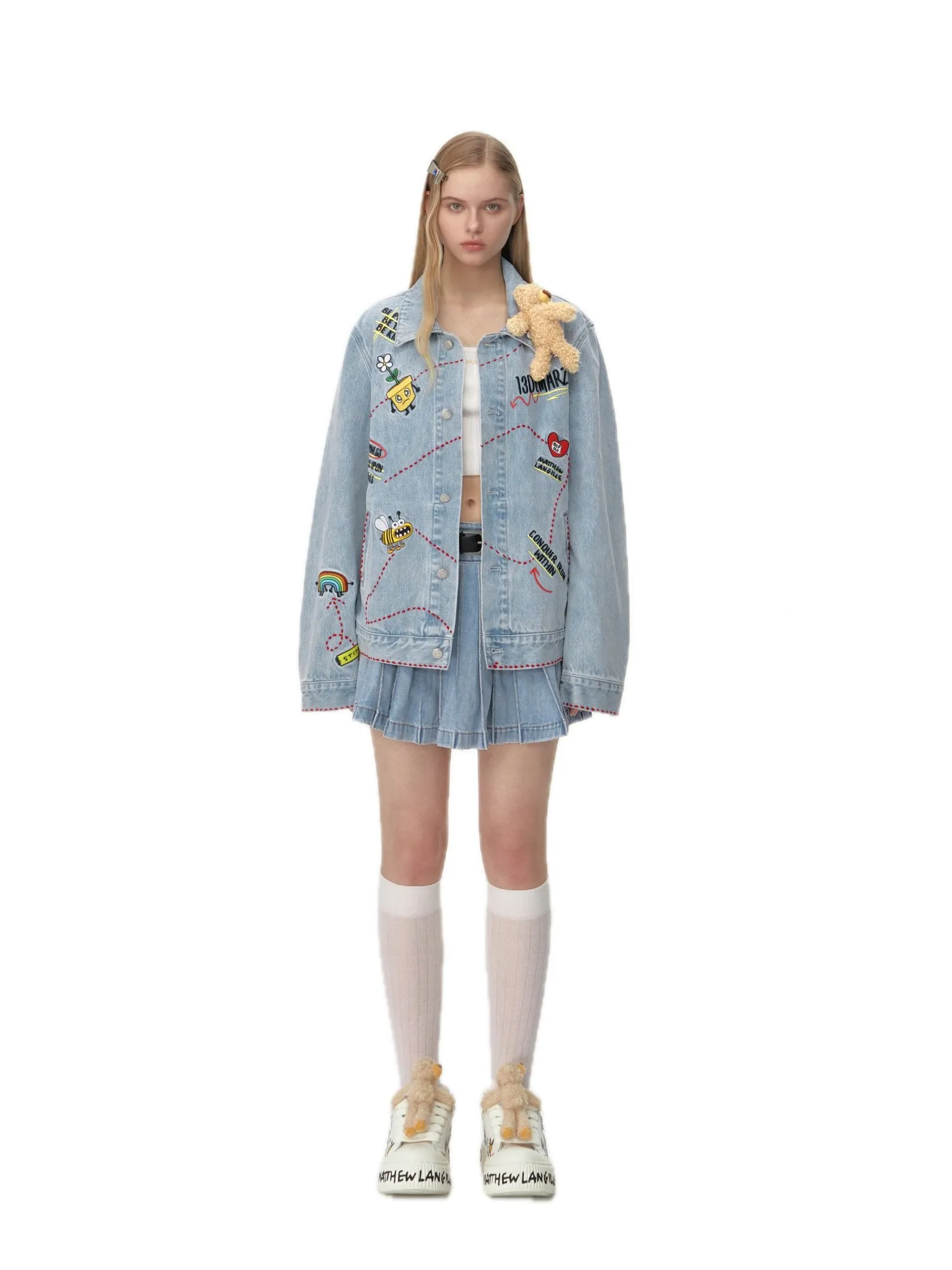 Matthew Langille Bear Travel Denim Jacket