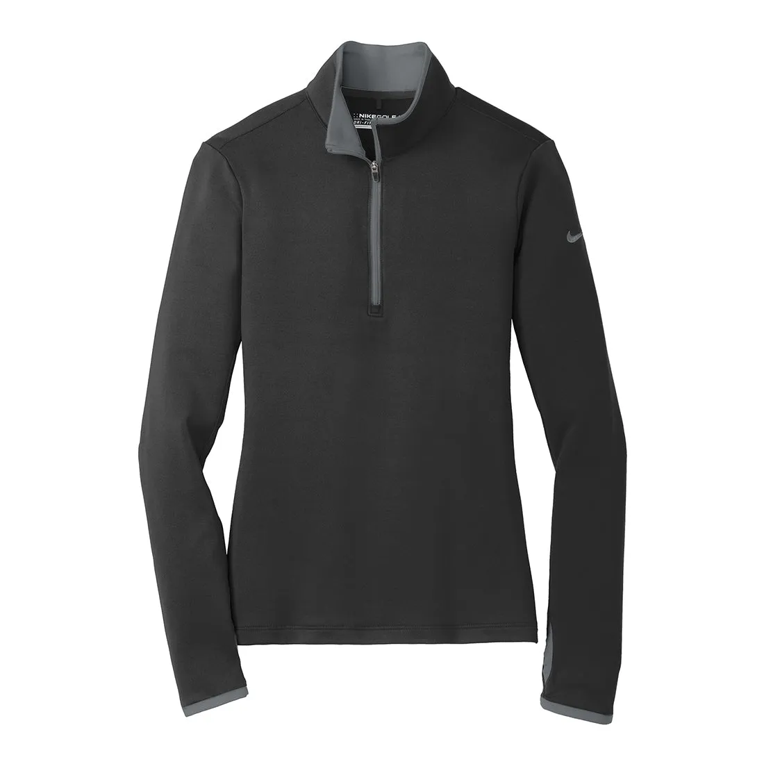 NIKE LADIES 1/2-ZIP STRETCH COVER-UP
