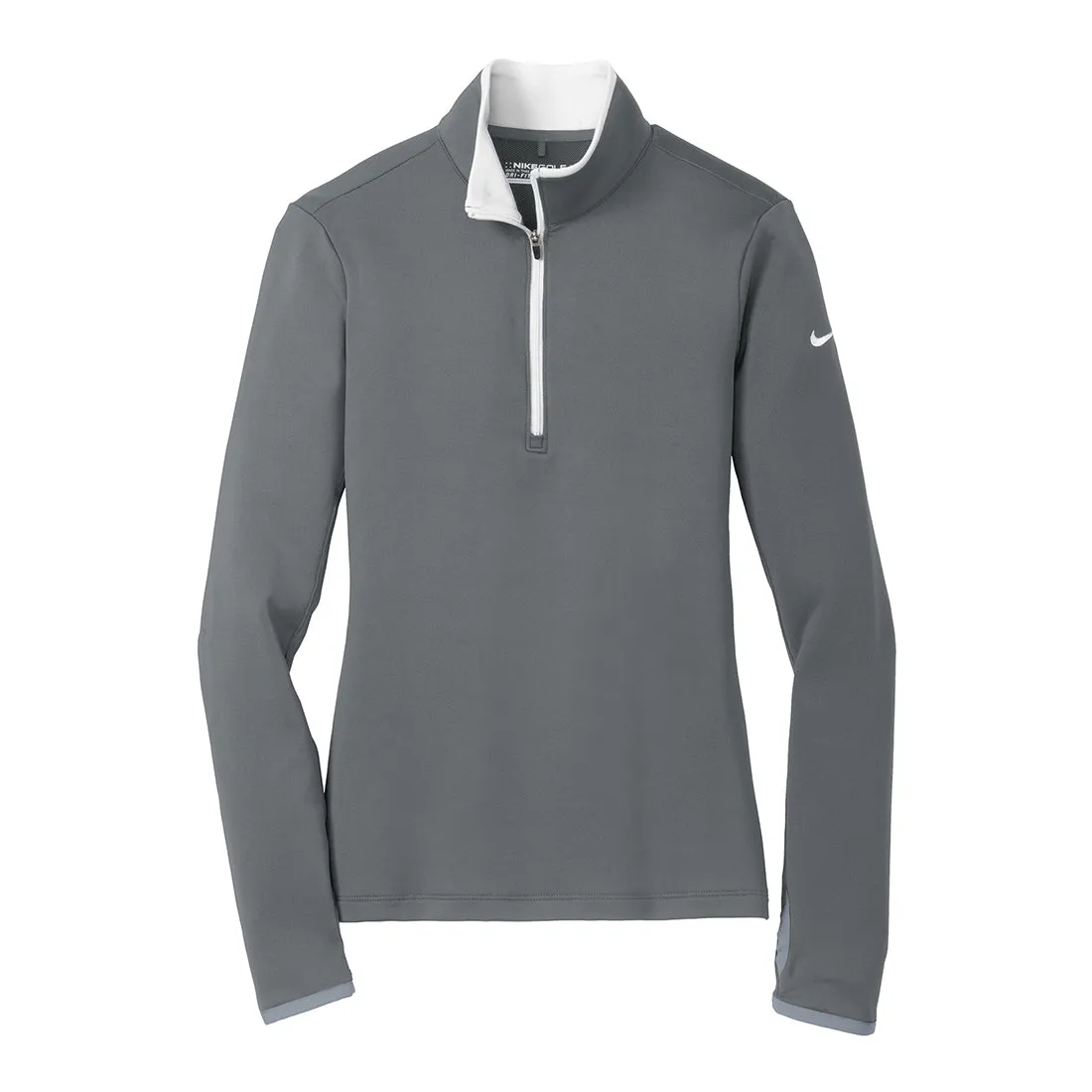 NIKE LADIES 1/2-ZIP STRETCH COVER-UP