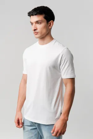 Regular Fit Crew Neck T-Shirt - White