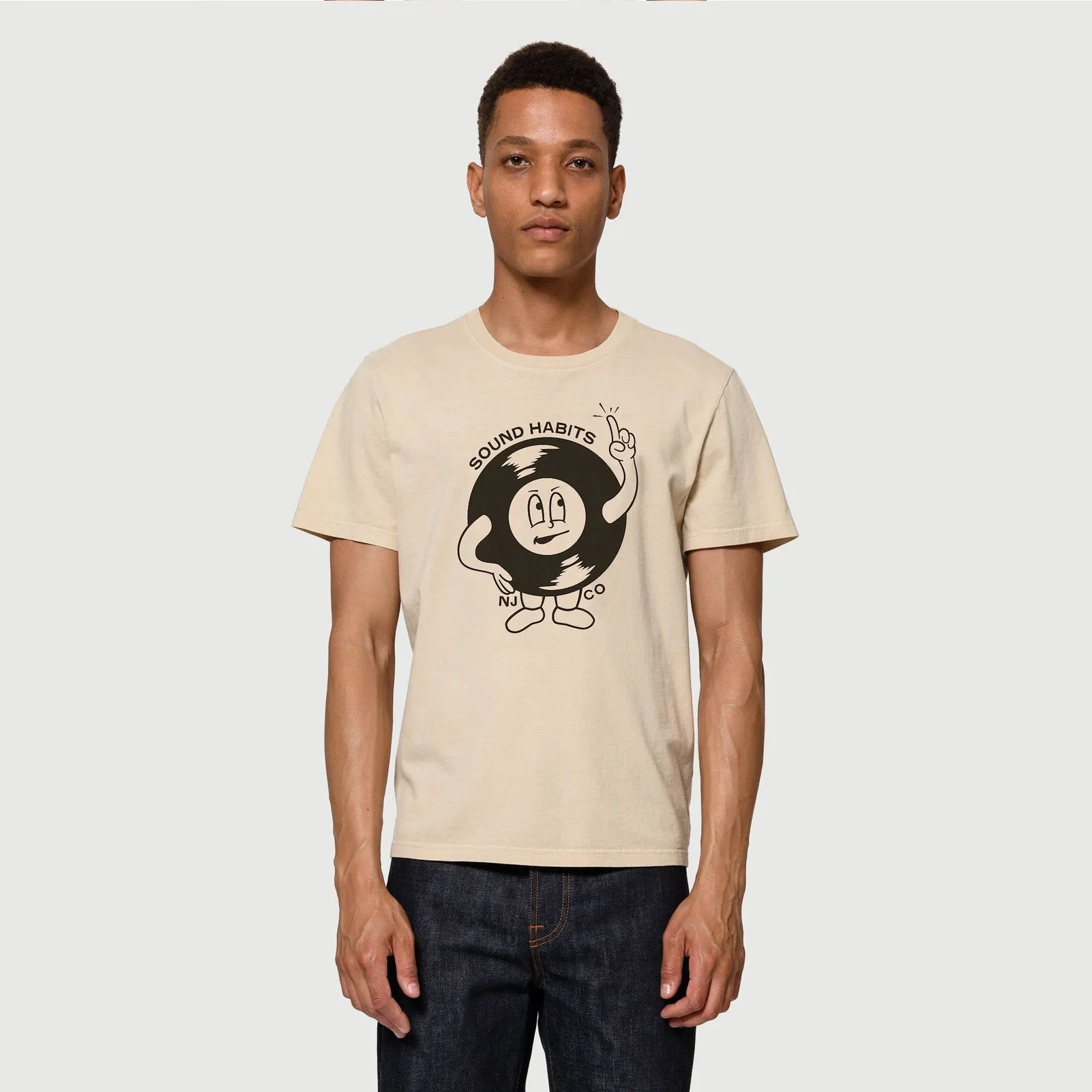 Roy Sound Habits Tee (Cream)
