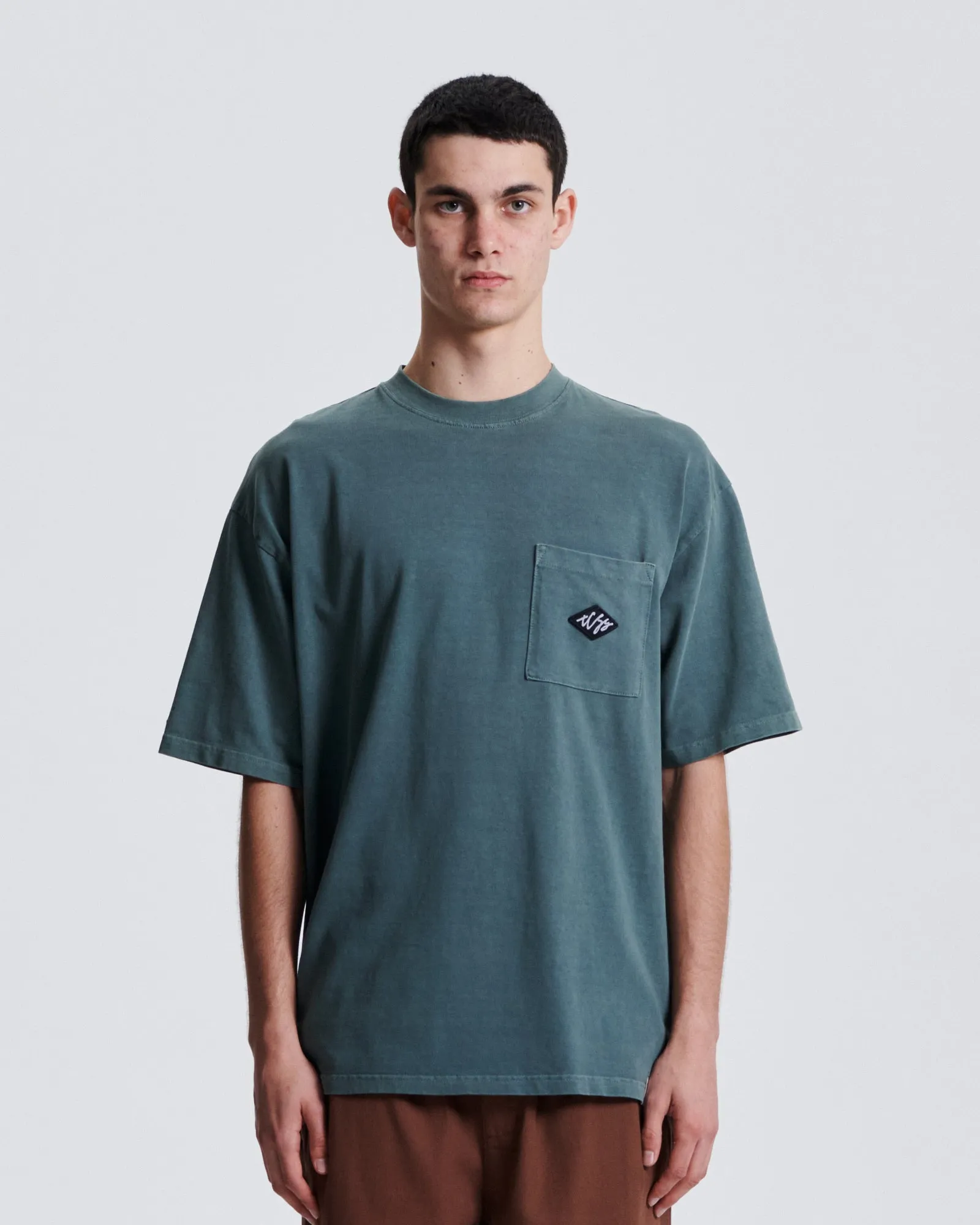 Scribble Pkt Tee - Anchor