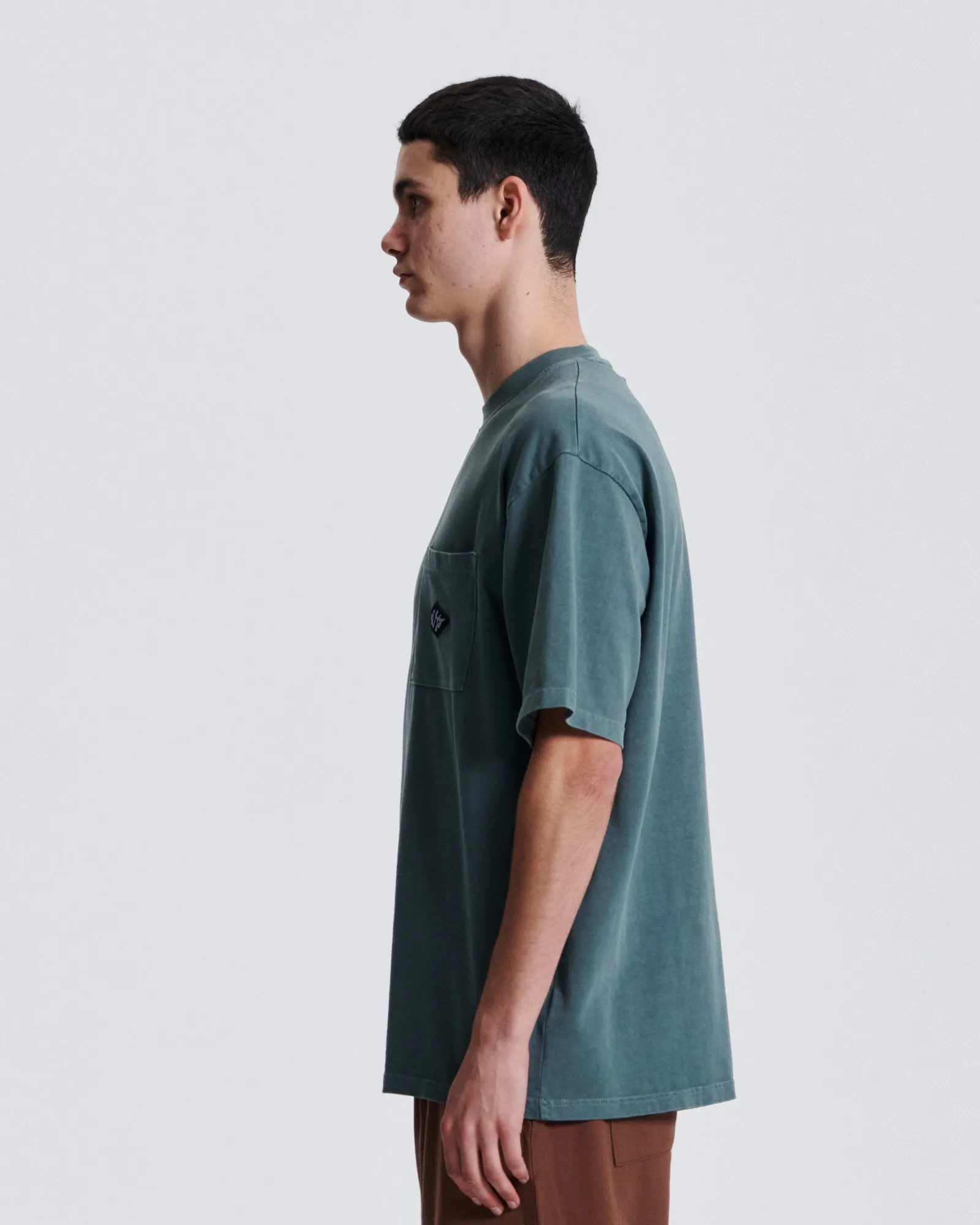 Scribble Pkt Tee - Anchor