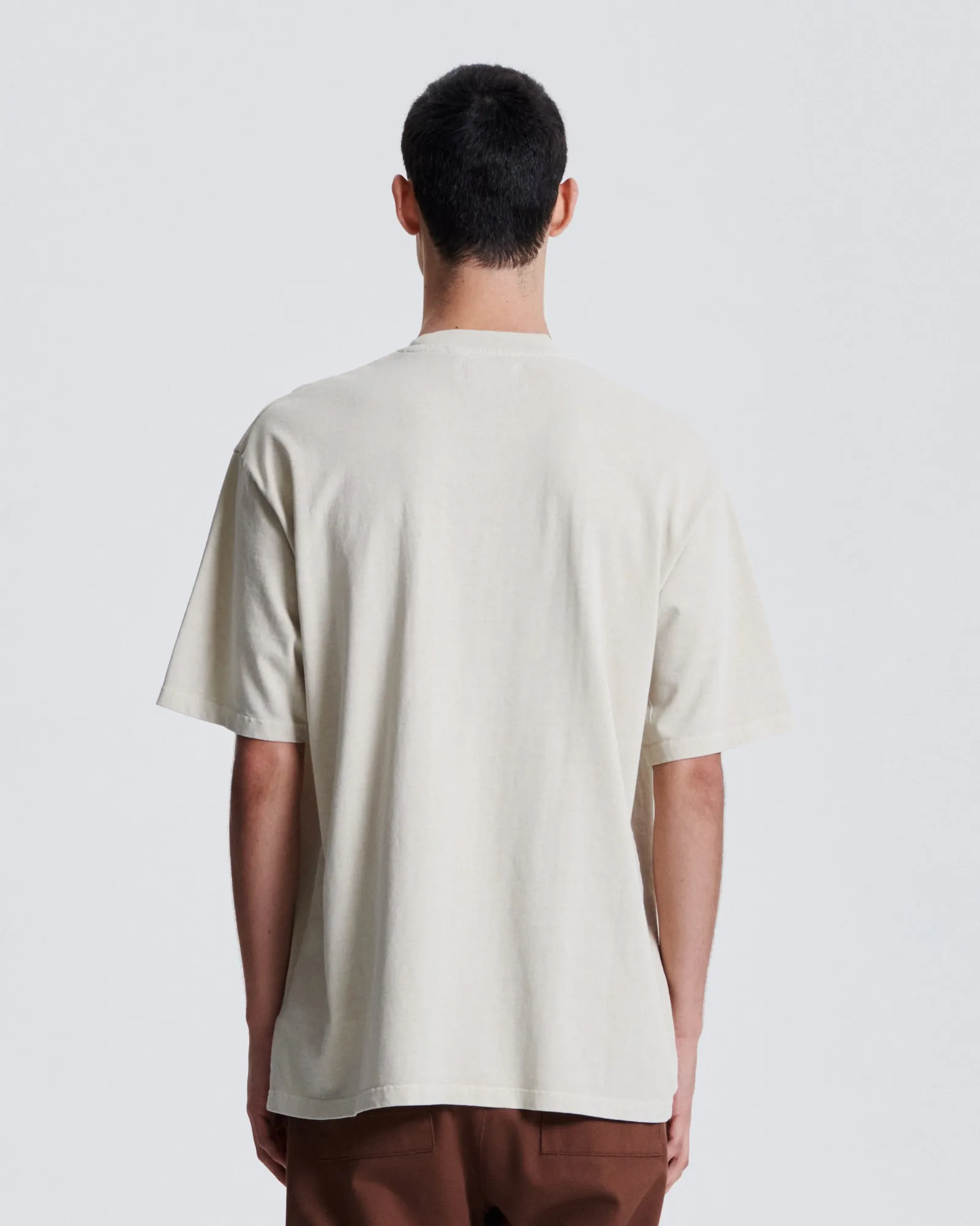 Scribble Pkt Tee - Bone