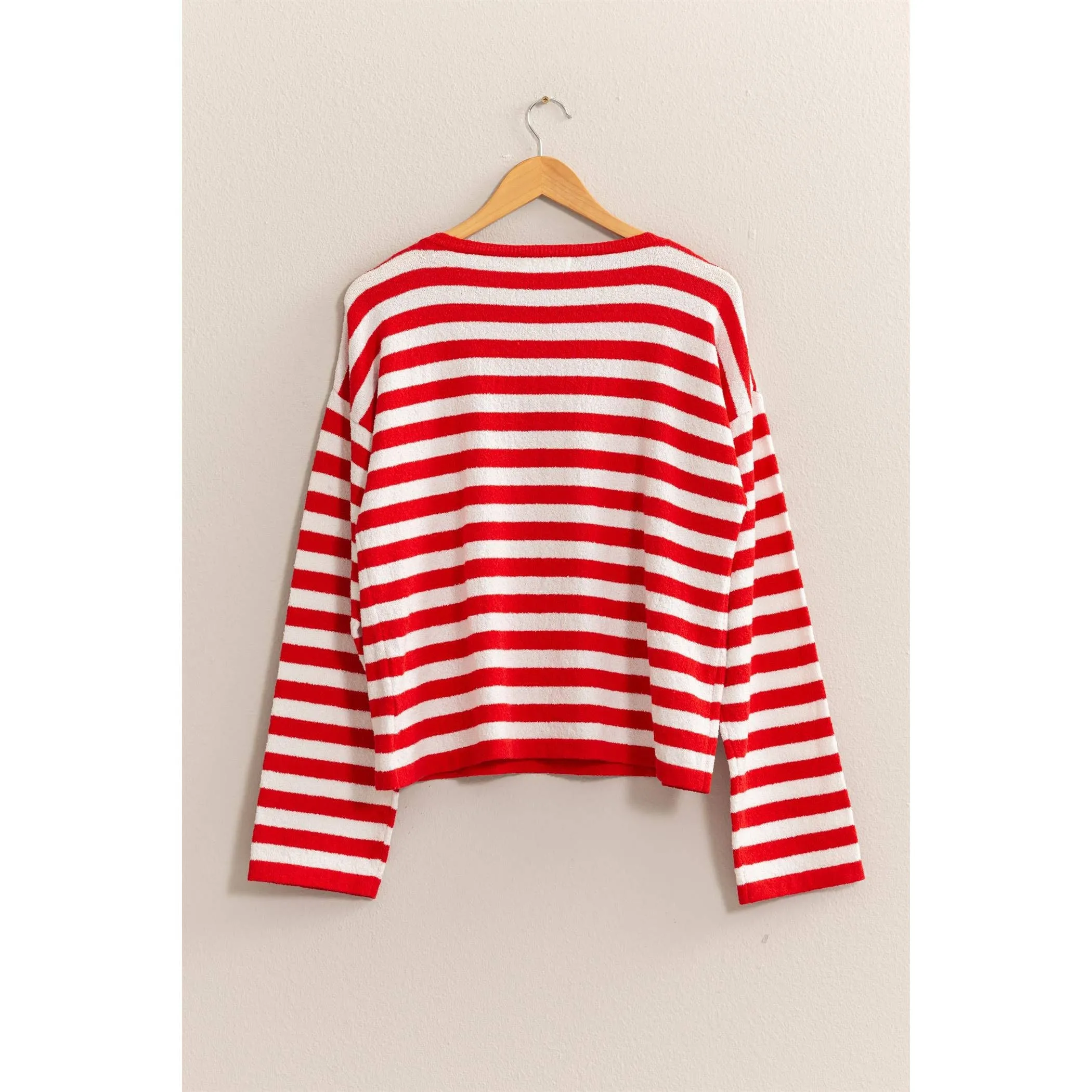 STRIPED CREWNECK SWEATER