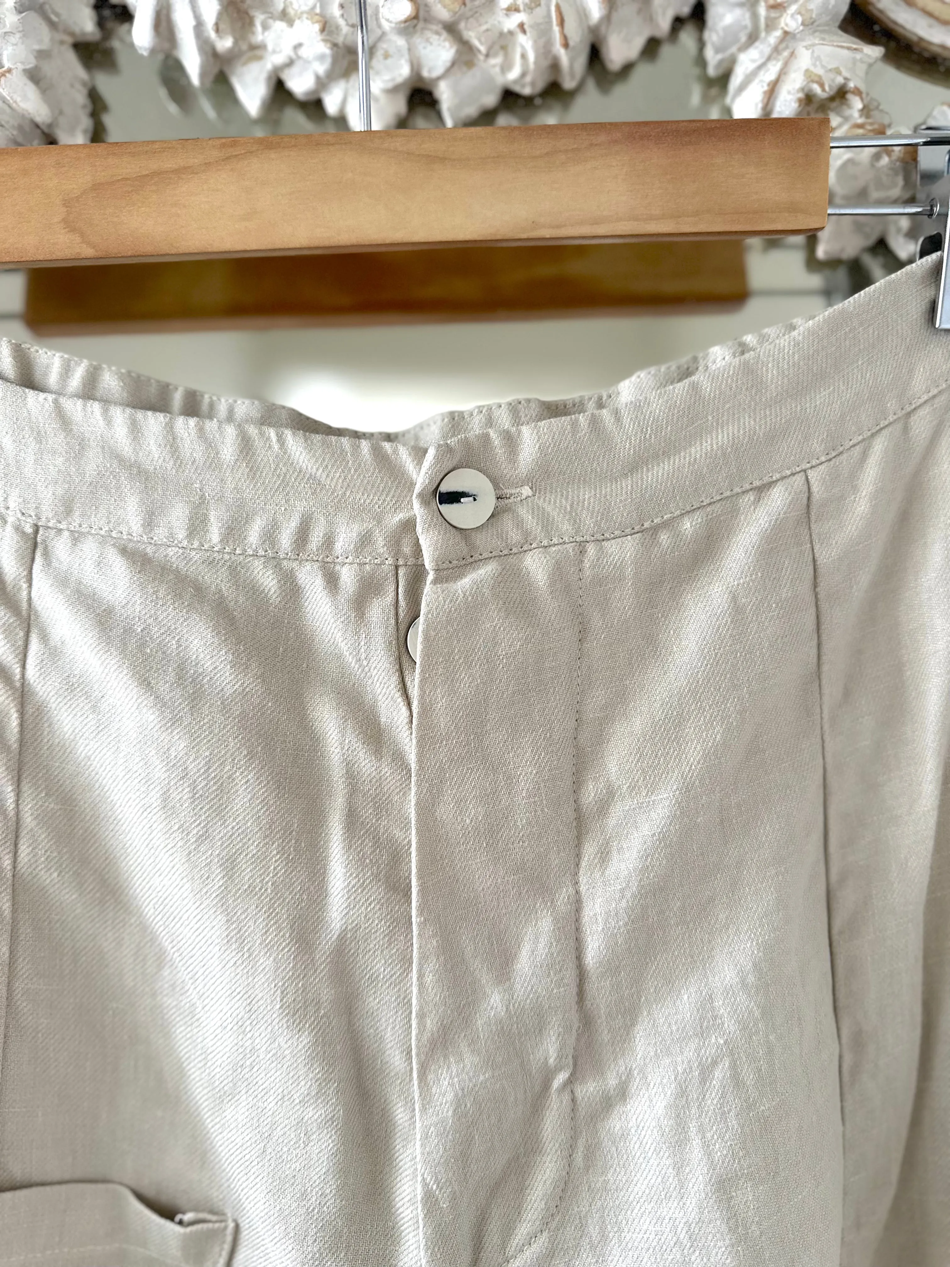 Sula Tailored Line Pants - Alabaster