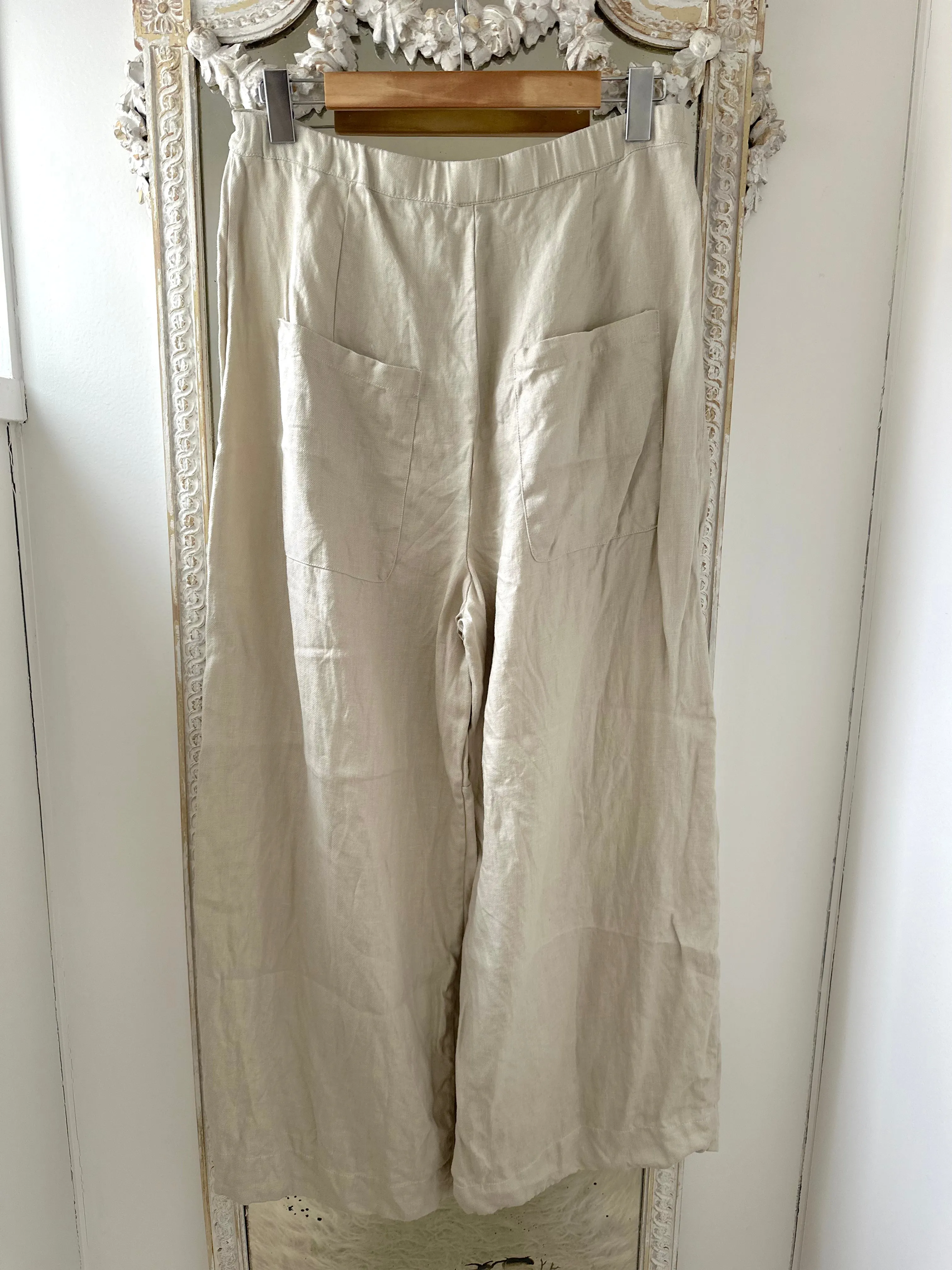 Sula Tailored Line Pants - Alabaster