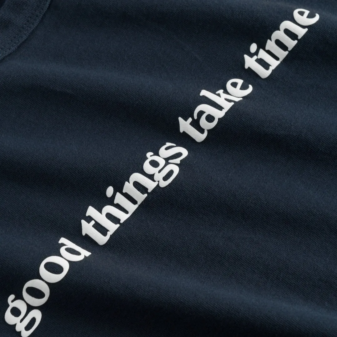 Time T-Shirt (Navy   White)