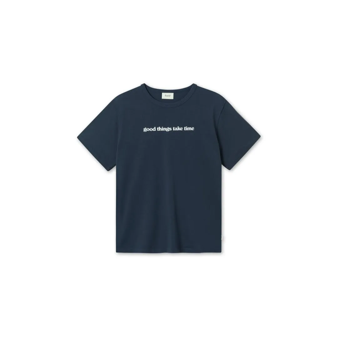 Time T-Shirt (Navy   White)