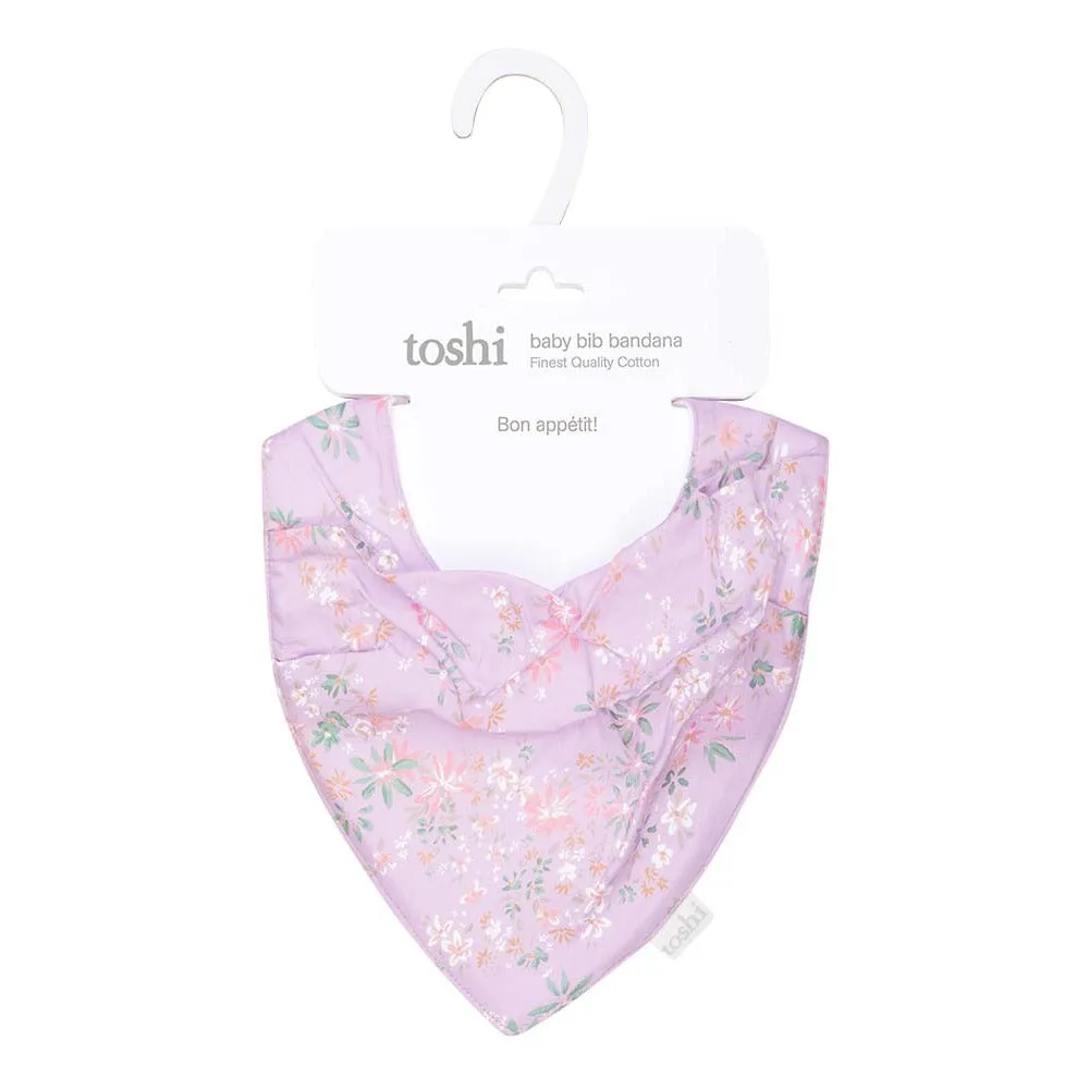 Toshi Baby Bib Bandana - Athena Lavender